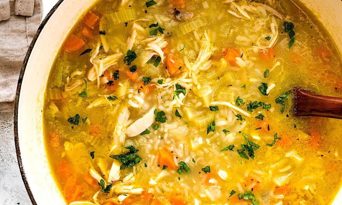 Classic Chicken and Rice Soup